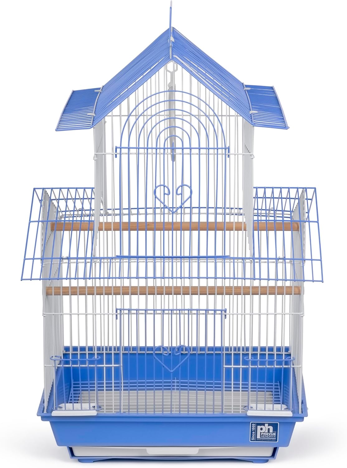 Prevue Hendryx SP1720-2 Shanghai Parakeet Cage, Blue and White - Happypetzone.online - Image 2
