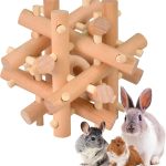 rabbit toys natural wood