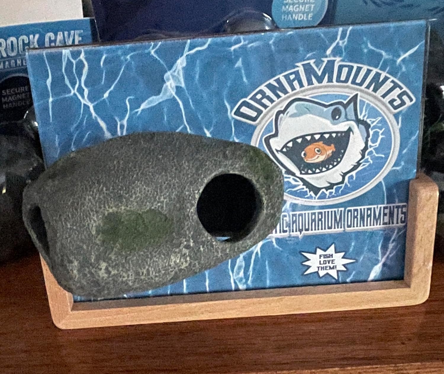 Aquarium Decor Magnetic Rock Cave Ornament – Wall-Mounted Fish Tank Accessory - Happypetzone.online - Image 5