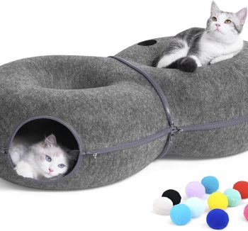 cat bed donut