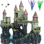 aquarium castle decoration