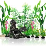 aquarium decoration set