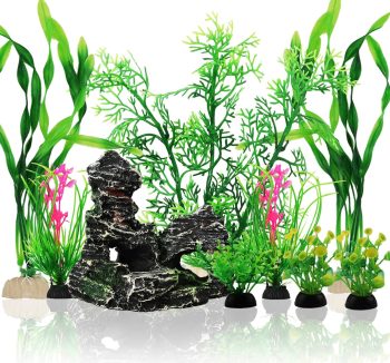 aquarium decoration set
