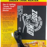 reptile tank heating system