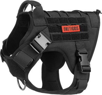 tactical dog harness