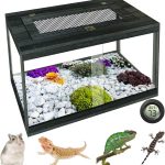 reptile cage front opening