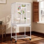 bird cage with stand