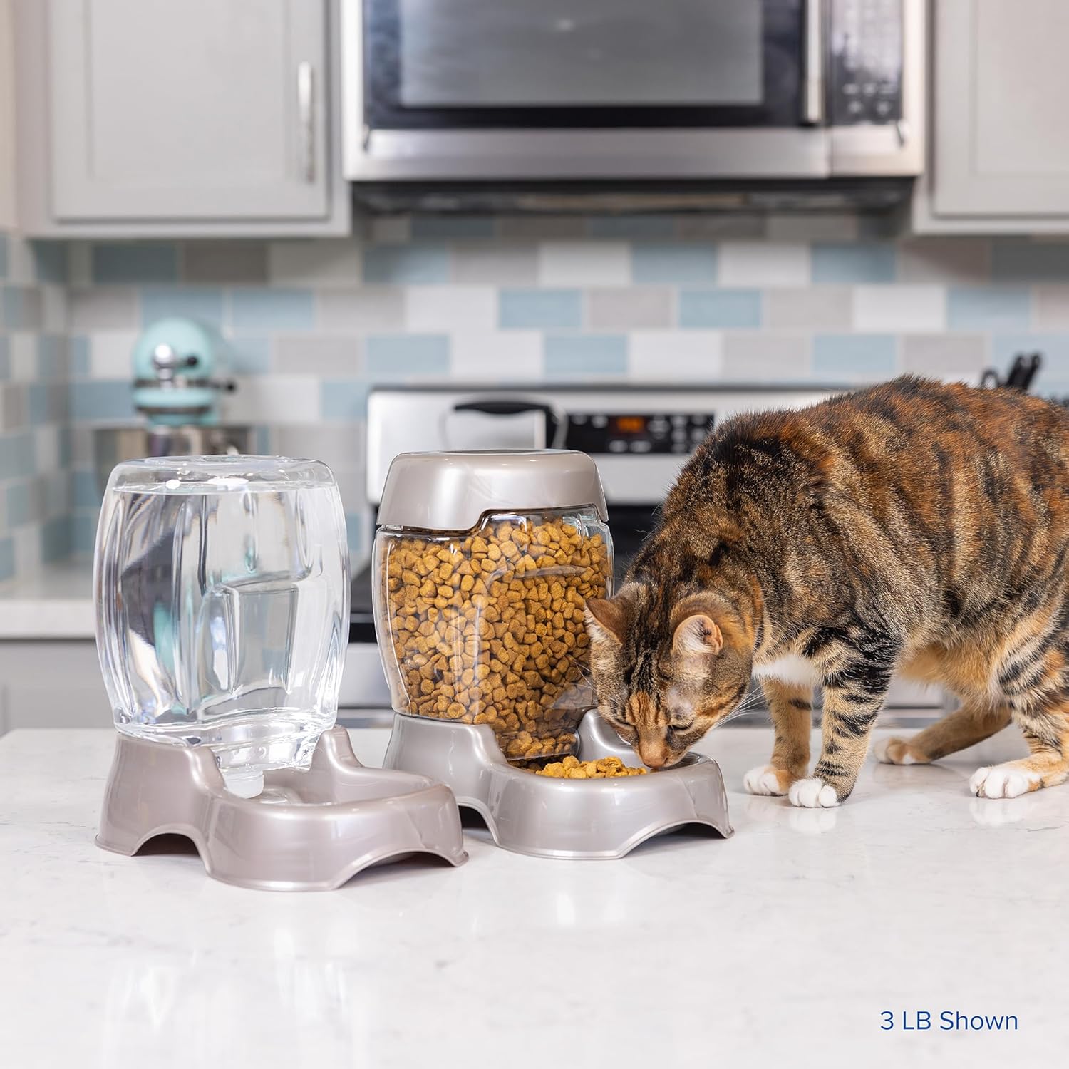 Petmate Pet Cafe Feeder Dog and Cat Feeder Pearlescent Colors 3 Sizes, Made in USA - Happypetzone.online - Image 7