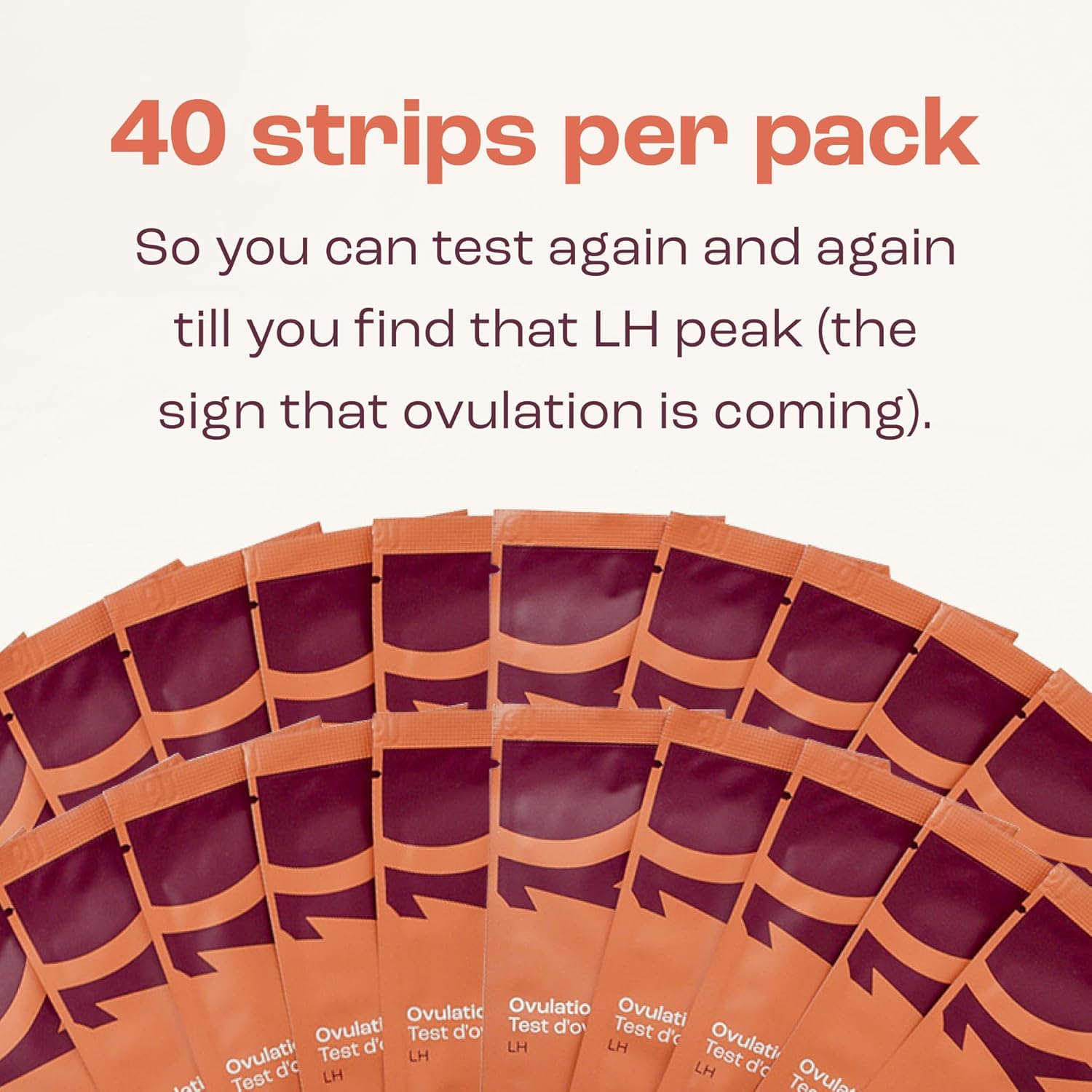 bird&be Ovulation Test Strips (LH) | 40 High-Accuracy Predictor Kits | Track Fertile Window & LH Surge | Eco-Friendly Low-Waste Design | Easy Dip & Read Results | TTC Fertility Monitor - Happypetzone.online - Image 4