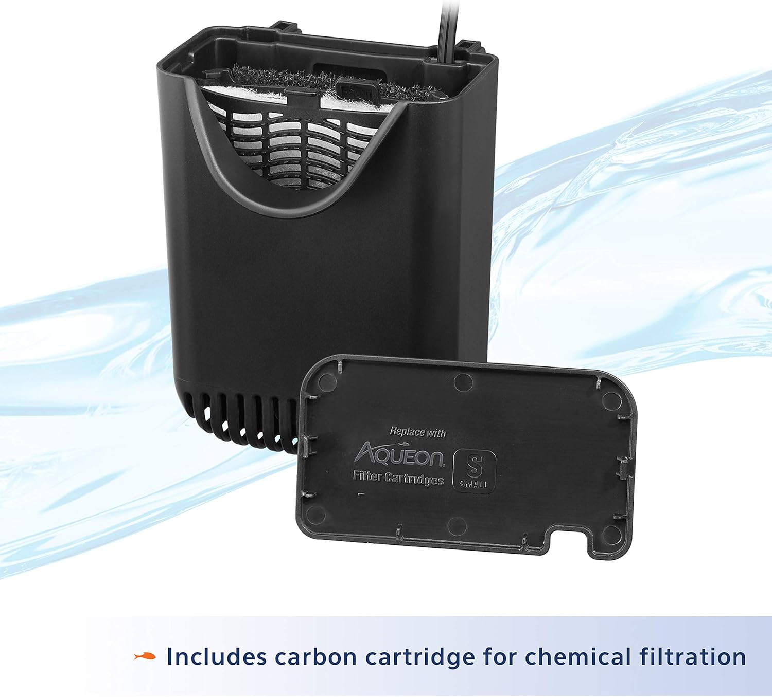 Aqueon QuietFlow 10 E Internal Aquarium Fish Tank Power Filter, Small, For Up To 10 Gallon Fish Tanks - Happypetzone.online - Image 3