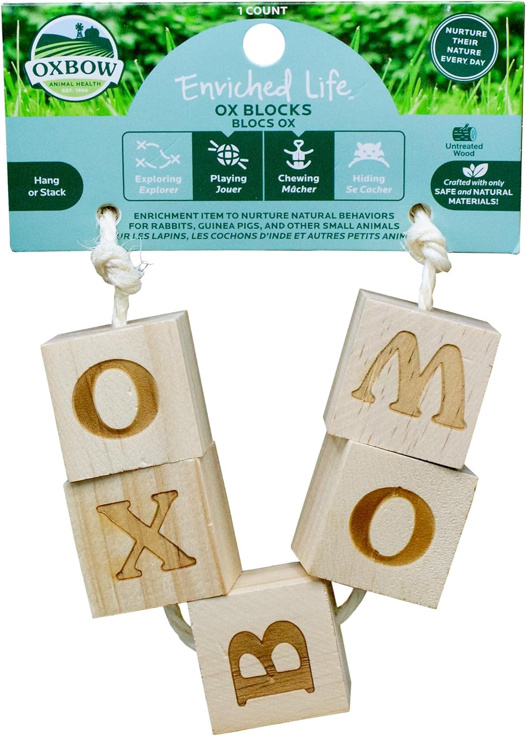 rabbit toys natural wood