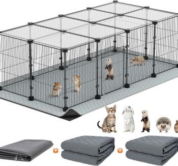 rabbit cage easy clean
