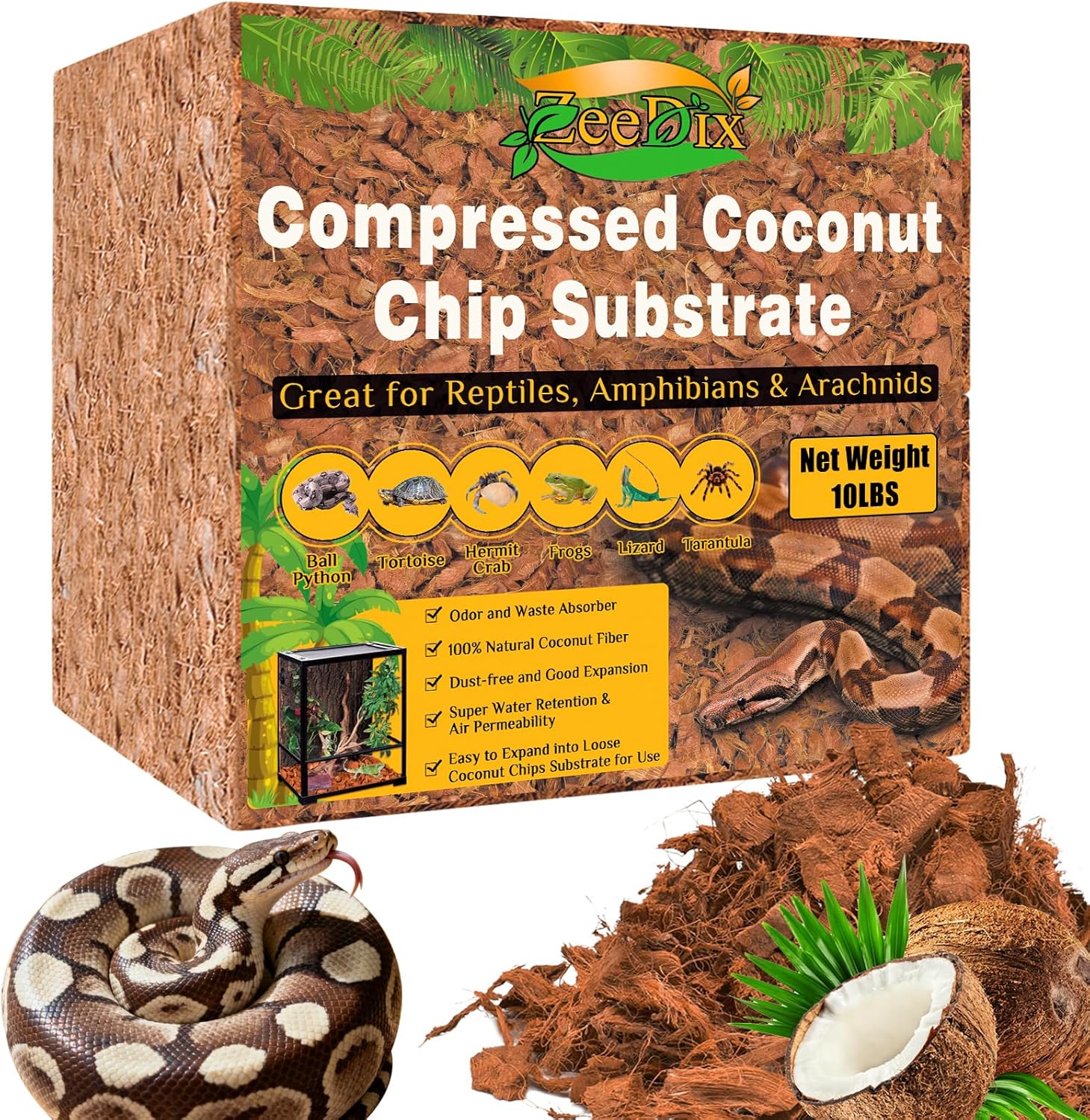 reptile substrate bedding
