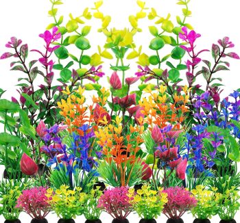 fish tank decorations plants