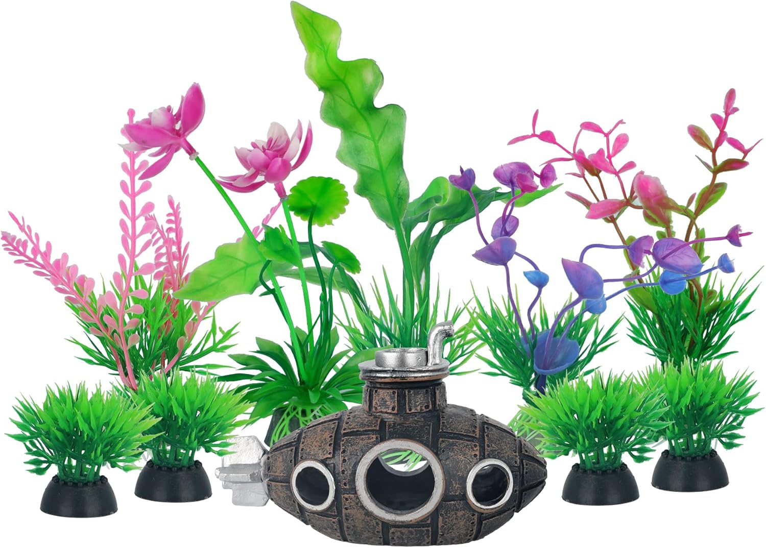aquarium decoration set