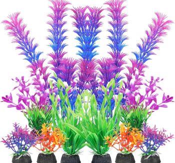 fish tank decorations plants
