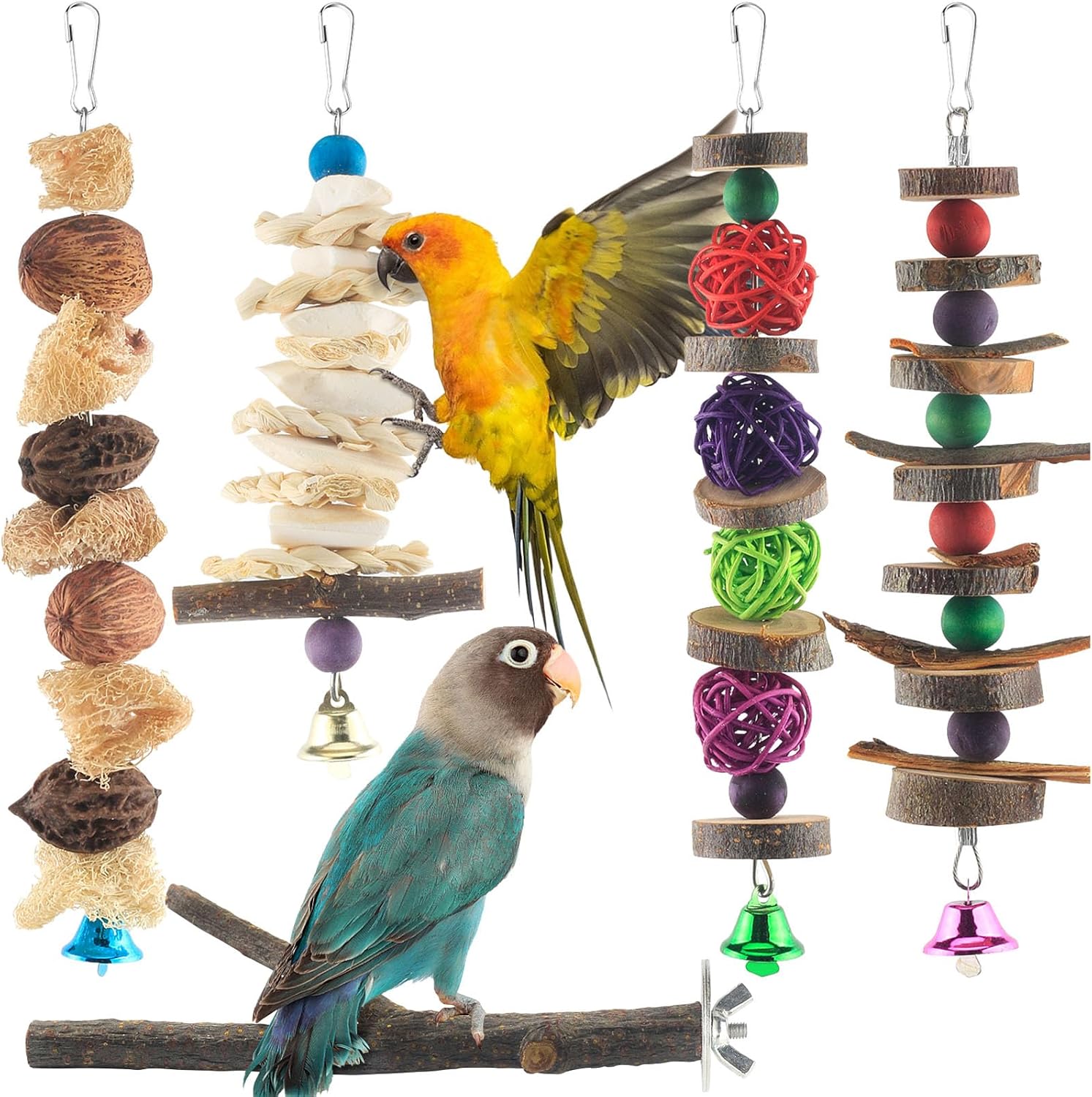 bird toys wooden