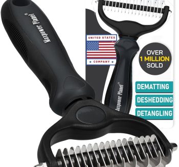 dog brush deshedding