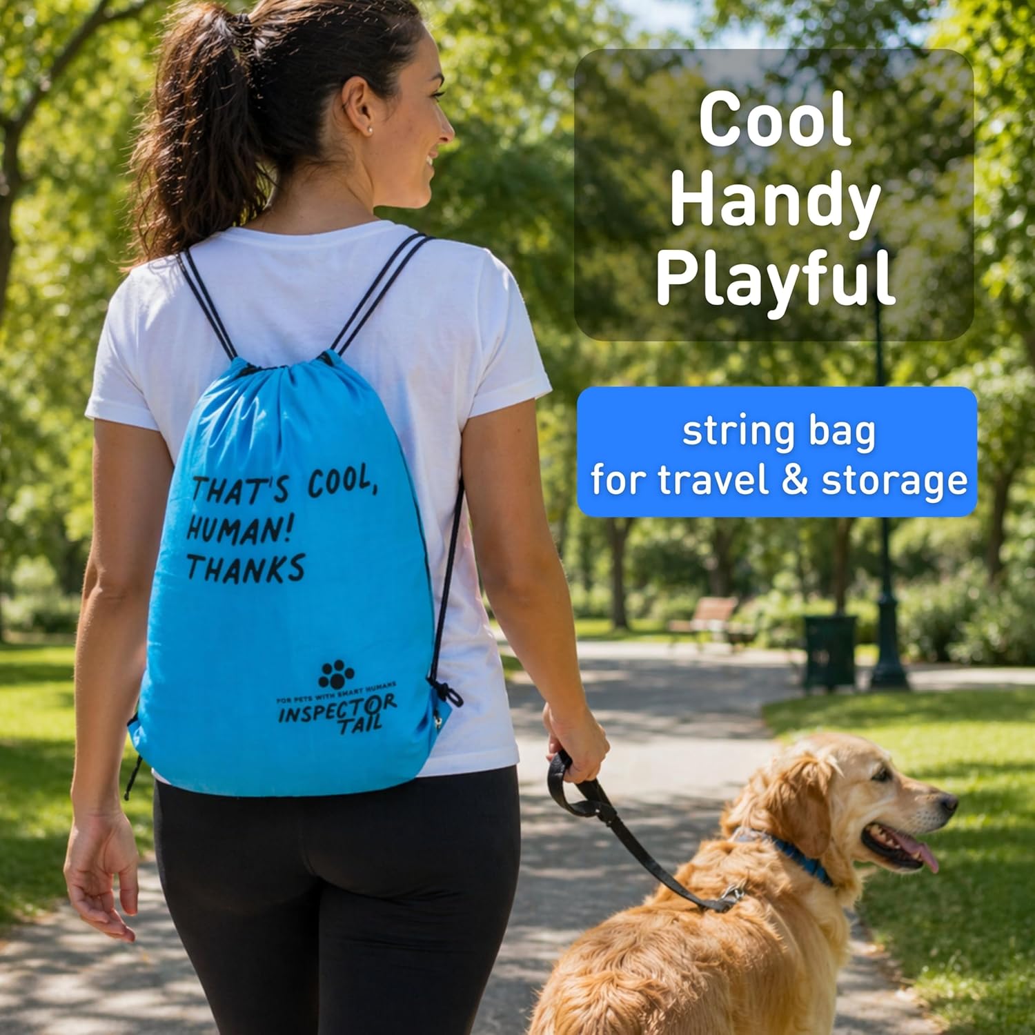 INSPECTOR TAIL Dog Cooling Mat - No Freeze Needed, Self-Cooling Pad for Large Dogs, Washable Portable for Crate Kennel Car Sofa Bed Floor, Indoor Outdoor Summer Use, 39"x27" with Carry Bag - Happypetzone.online - Image 8