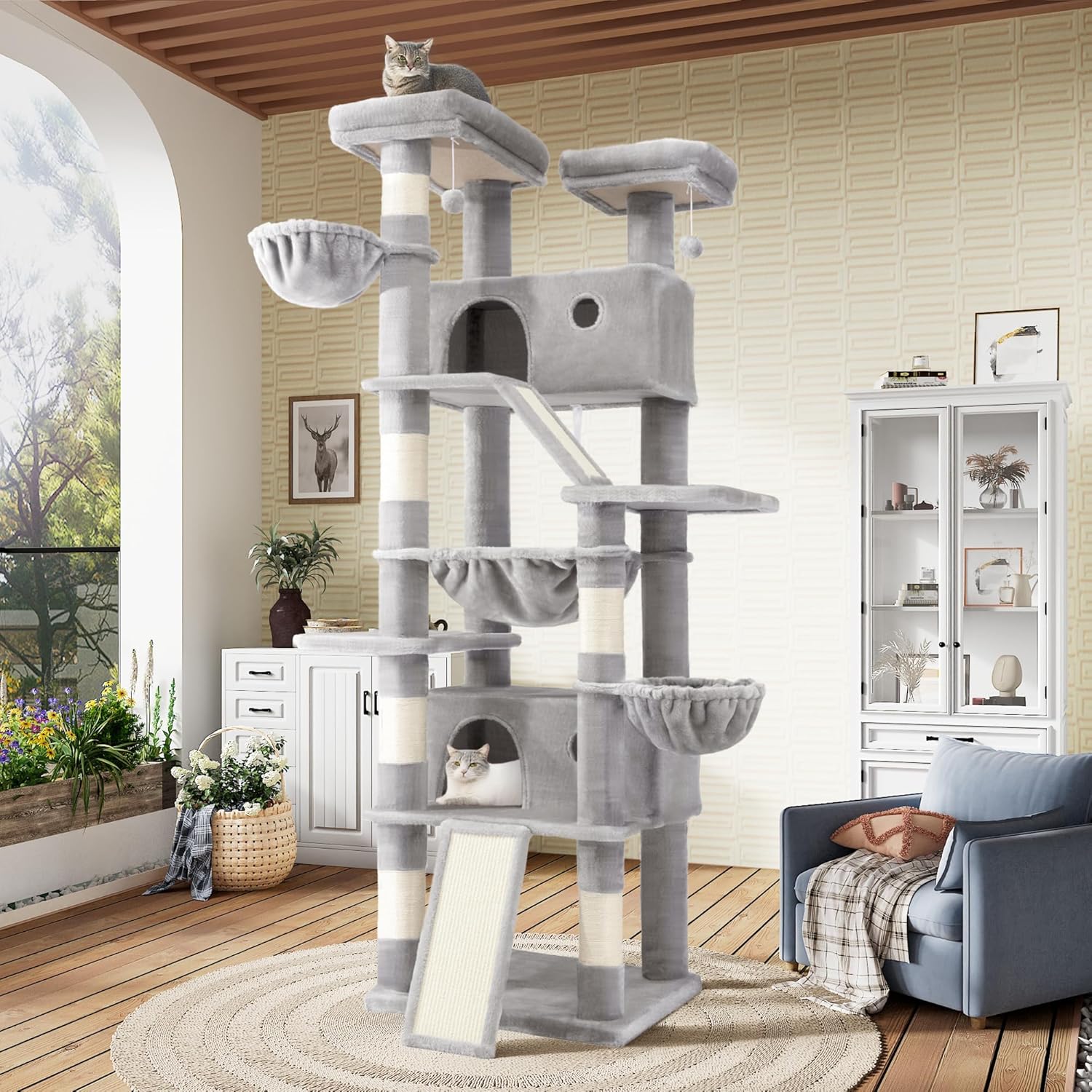 cat tower multi level