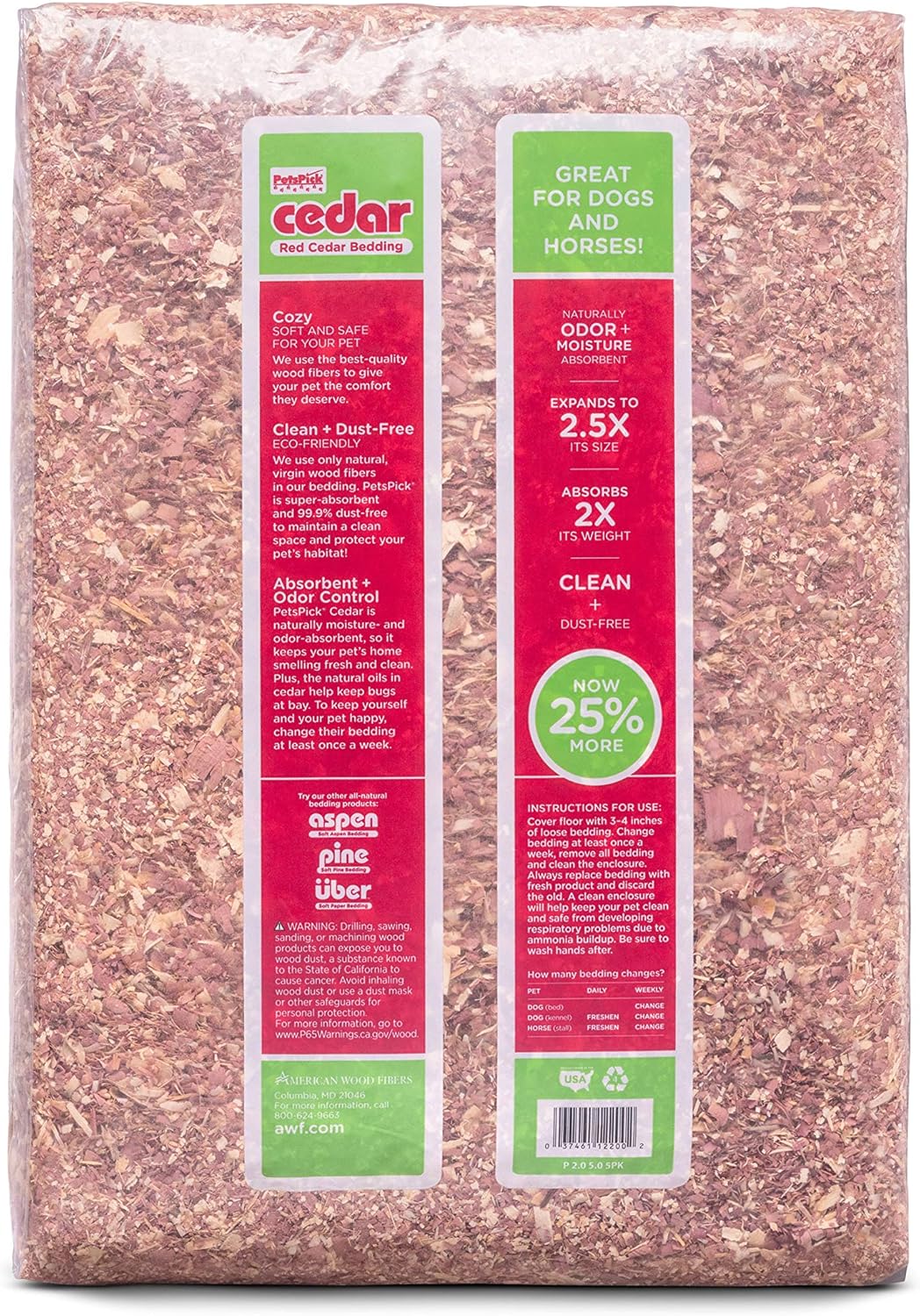 PETSPICK Red Cedar Pet Bedding for Dogs and Horses, 24L - Happypetzone.online - Image 4