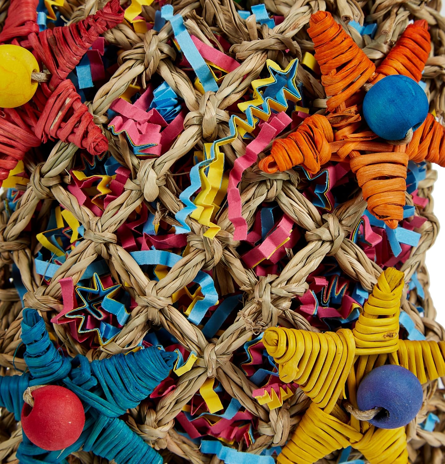 Super Bird Creations SC208 Foraging Toy - Ideal for Small Animals - Fun & Entertaining Animal Toy - Pickin’ Pocket Design - Made with Safe Components - 5” x 3” x 7.5” - Happypetzone.online - Image 3