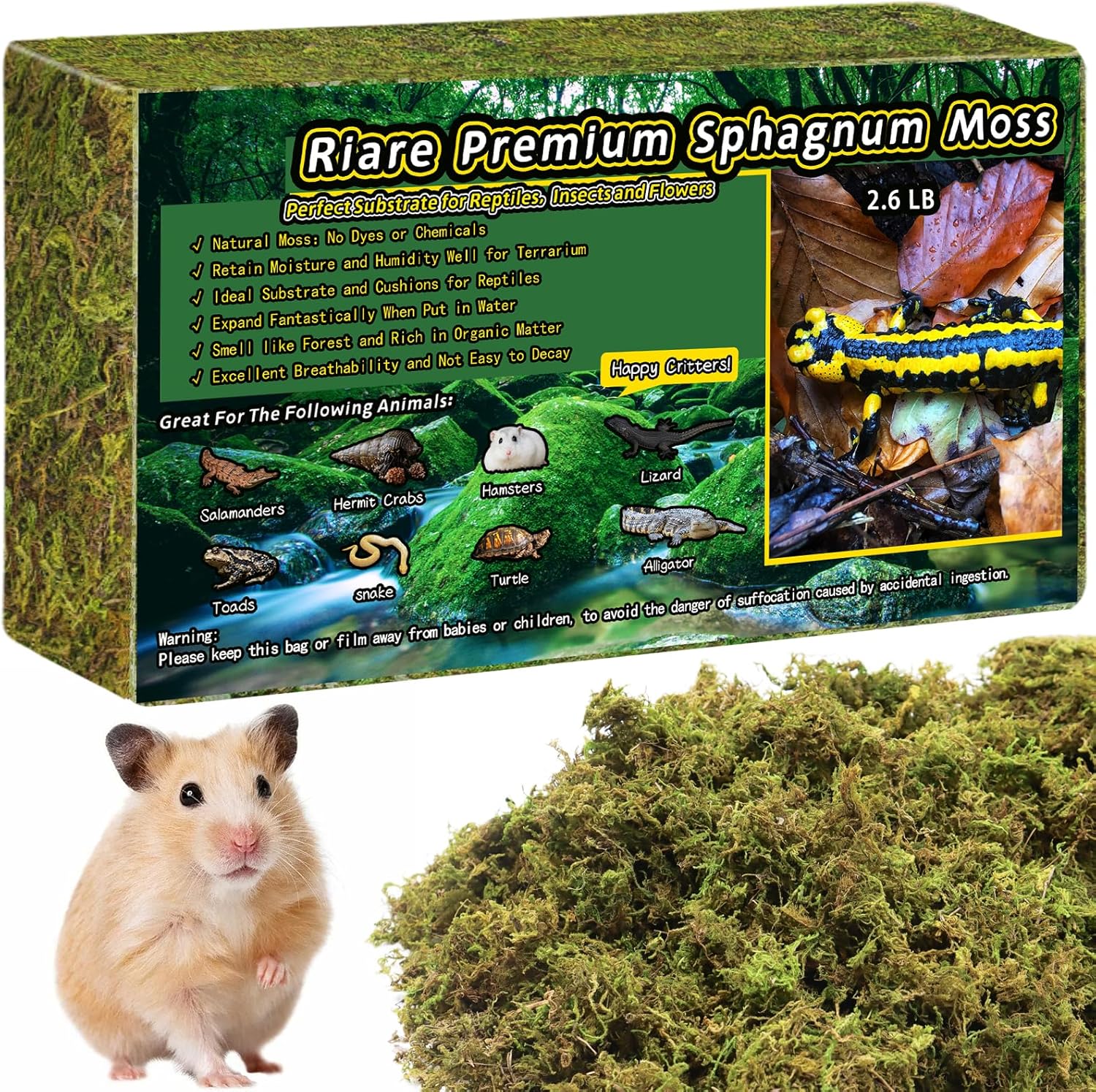 reptile substrate for humidity
