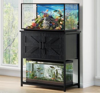 fish tank with stand